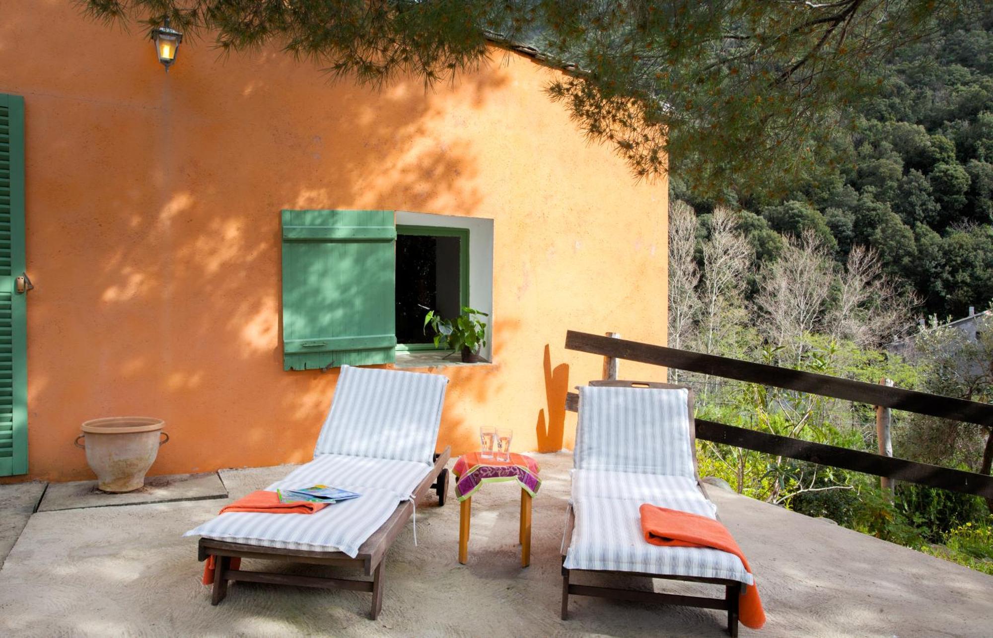 Les Gites Du Cap Corse Нонза Стая снимка